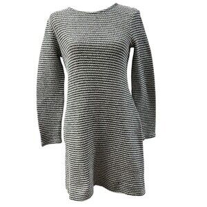 Banana Republic Back‎ Zip Striped Dress Sz 8